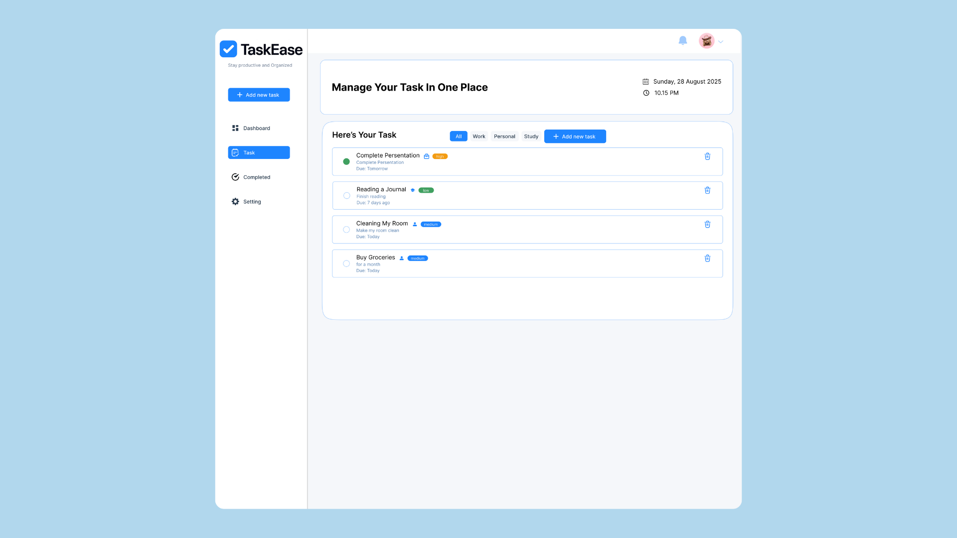 Example of Web Designer